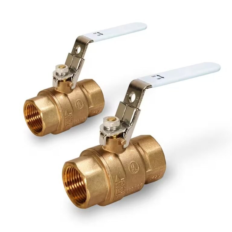 Brass Full Port Lever Handle Ball Valves supplier uae ha tradings